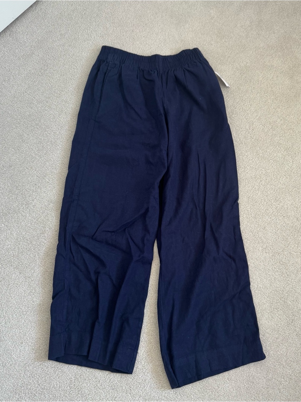 Old Navy High Rise Linen Wide Leg Pants